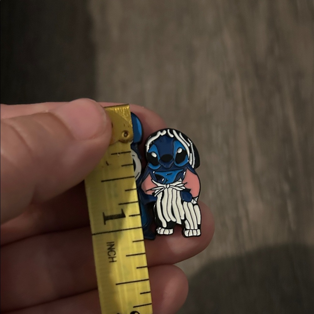 Stitch and Jack in Costume Enamel Pin - Picture 4 of 5